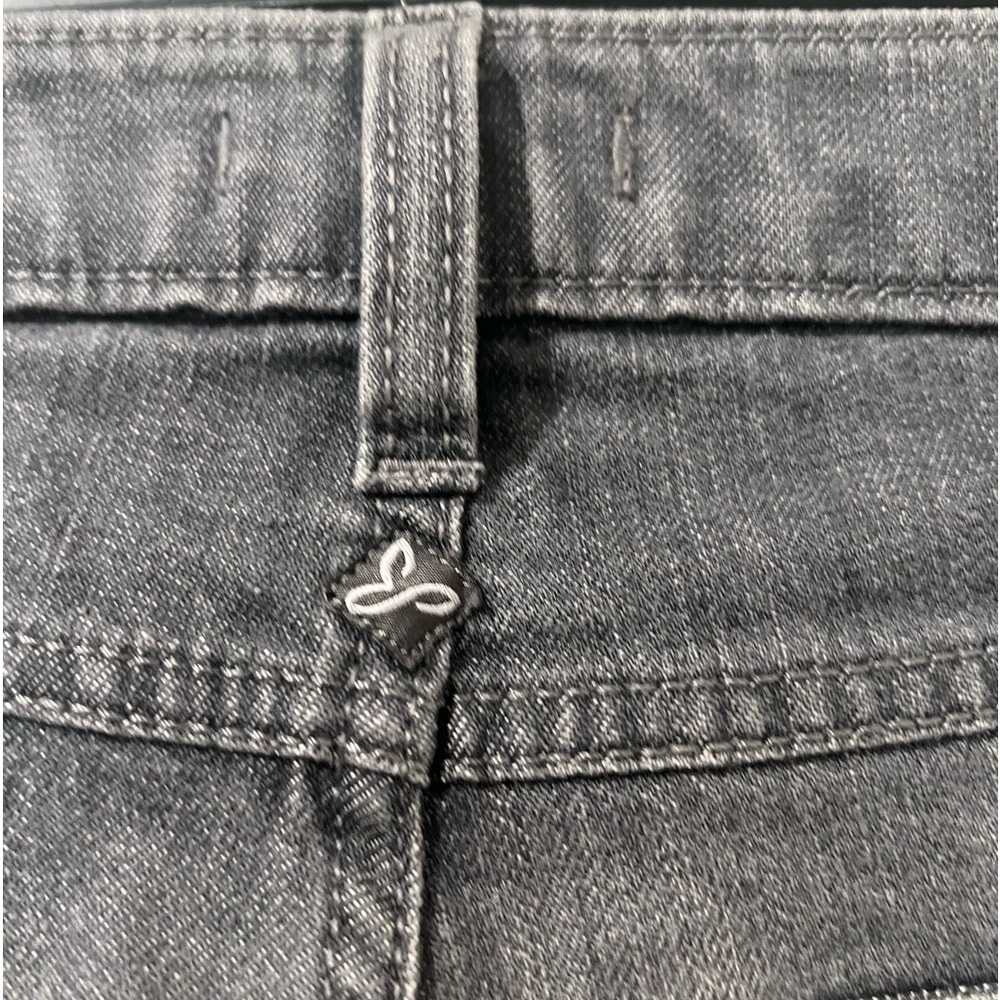Prana Women’s Jeans Gray Denim BREATHE Straight Leg Stretch Size 10 - Picture 6 of 6